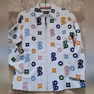 Vintage Pelle Pelle Muti Colored Leather Jacket